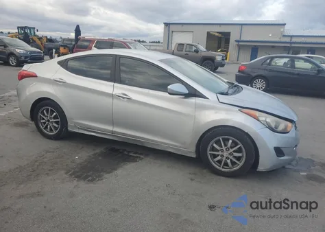 2011 Hyundai Elantra Gls from USA, damaged, VIN KMHDH4AE4BU135615